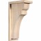 Ekena Millwork Yorktown Smooth Corbel w/Backplate, Douglas Fir, 5 1/2"W x 10"D x 18"H COR06X10X18YOR01SDF - alternate 1